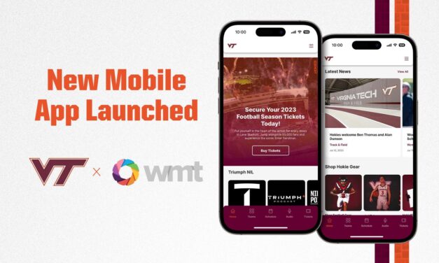 Virginia Tech Athletics announces launch of redesigned HokieSports mobile app