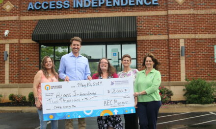 REC members assist local non-profits with The Power of Change