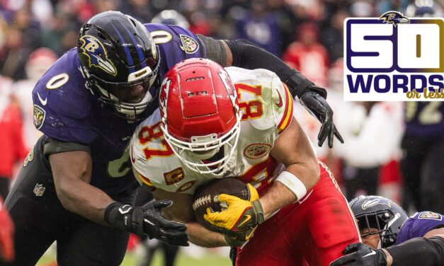 50 Words or Less: The Old-School Ravens Defense Is Back. Just Ask Travis Kelce.