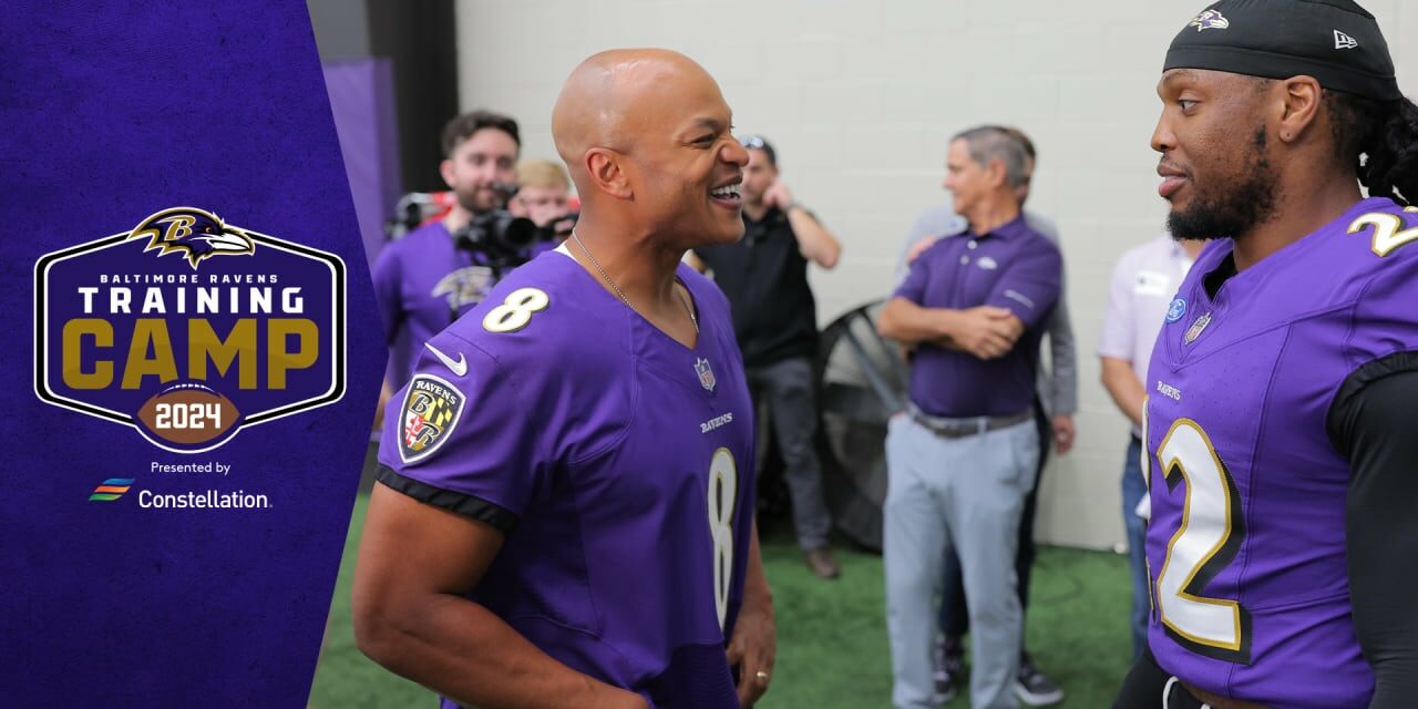 Governor Wes Moore Talks About Ravens Upcoming Season and M&T Bank Renovations