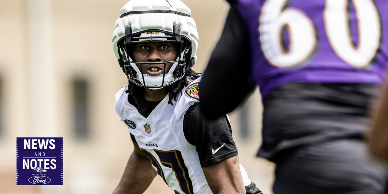 John Harbaugh Provides Rookie Injury Update 