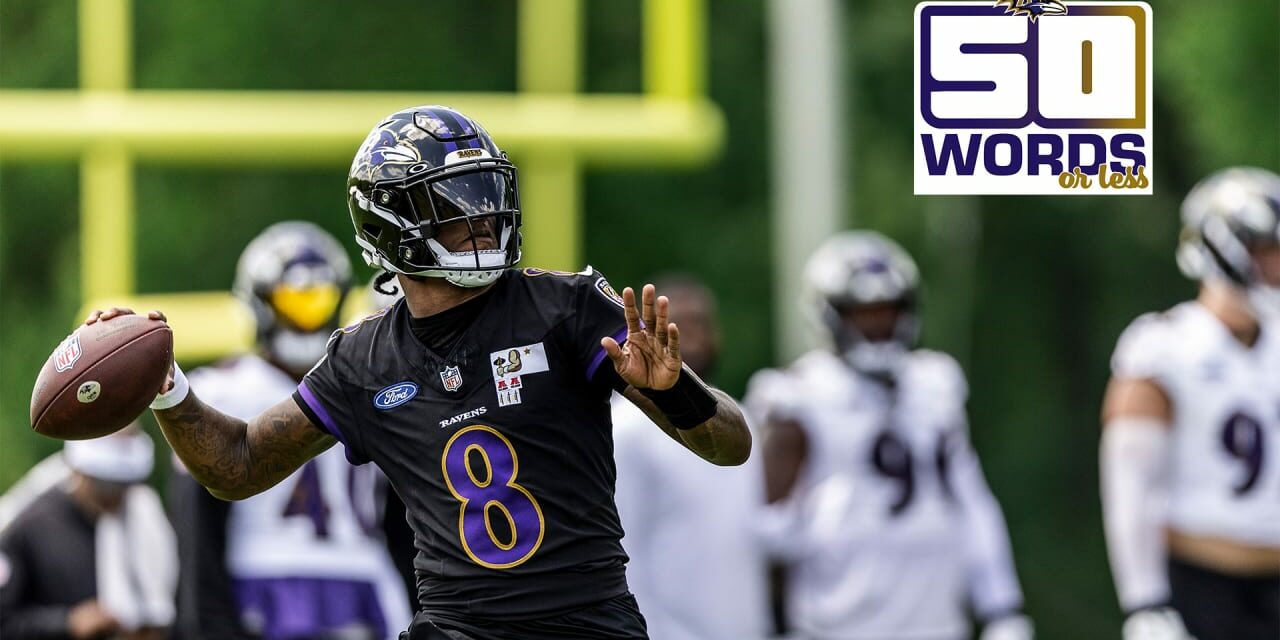 50 Words or Less: Why the Ravens Can Be Better Than Last Season