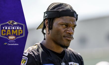 Lamar Jackson Out Sick for First Training Camp Practice