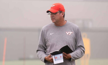 Adair speaks on the Hokies’ first scrimmage