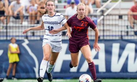 Hokies battle to 1-1 draw at Monmouth