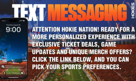 Virginia Tech Athletics announces launch of new text alerts