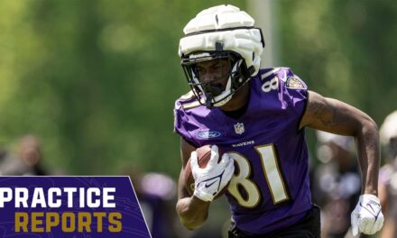 Practice Report: Devontez Walker Catches Long Touchdown in His Return