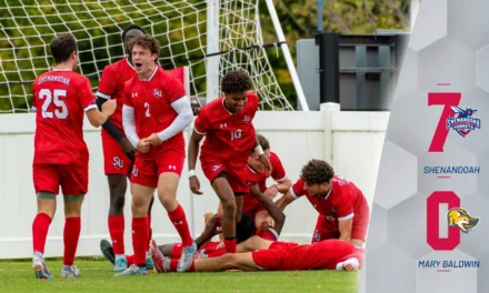 Shenandoah Dominates Opening Contest with 7-0 Victory over Mary Baldwin