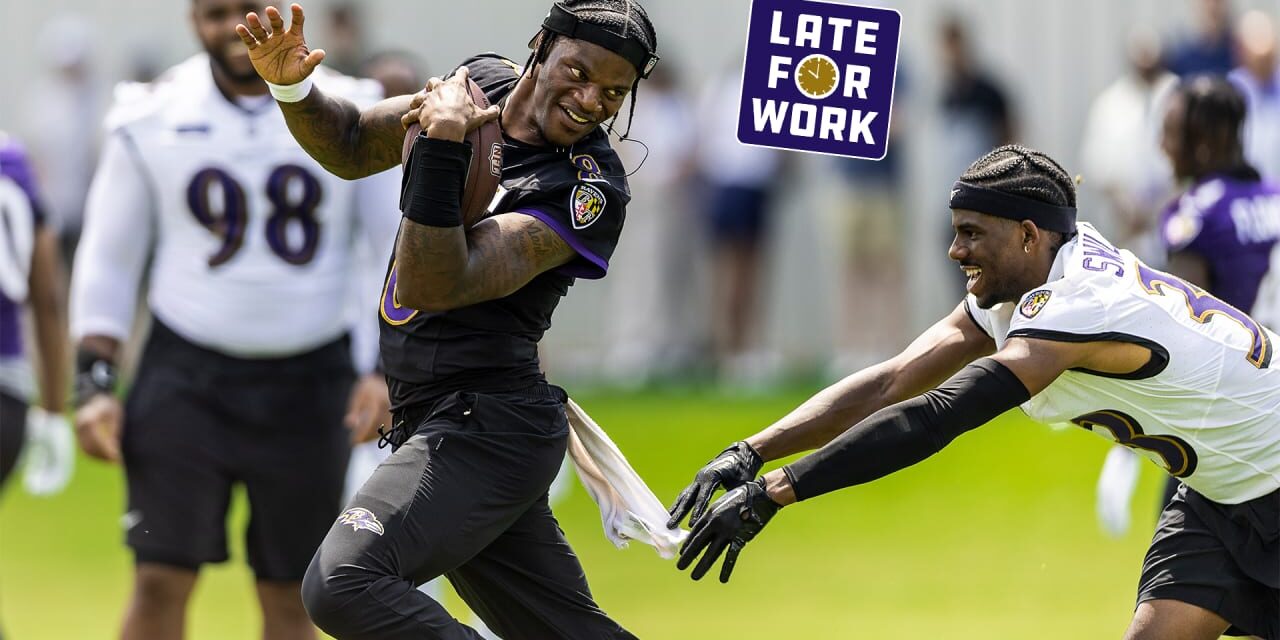 Late for Work: Lamar Jackson Lost Weight Because He ‘Doesn’t Like Getting Caught’