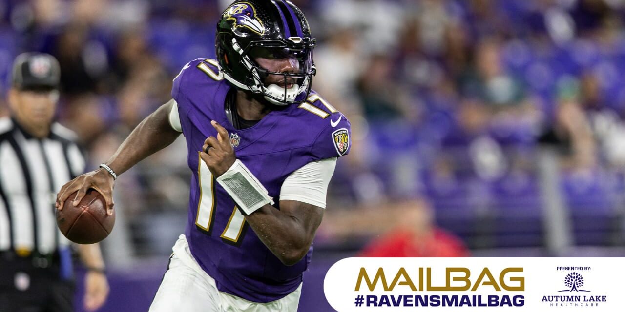 Mailbag: Will Ravens Look Into Adding a Backup Quarterback?