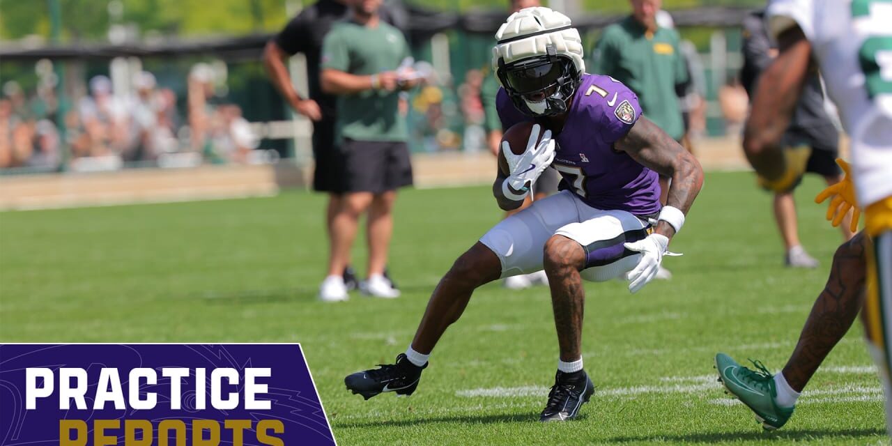 What Stood Out From Ravens-Packers Joint Practice