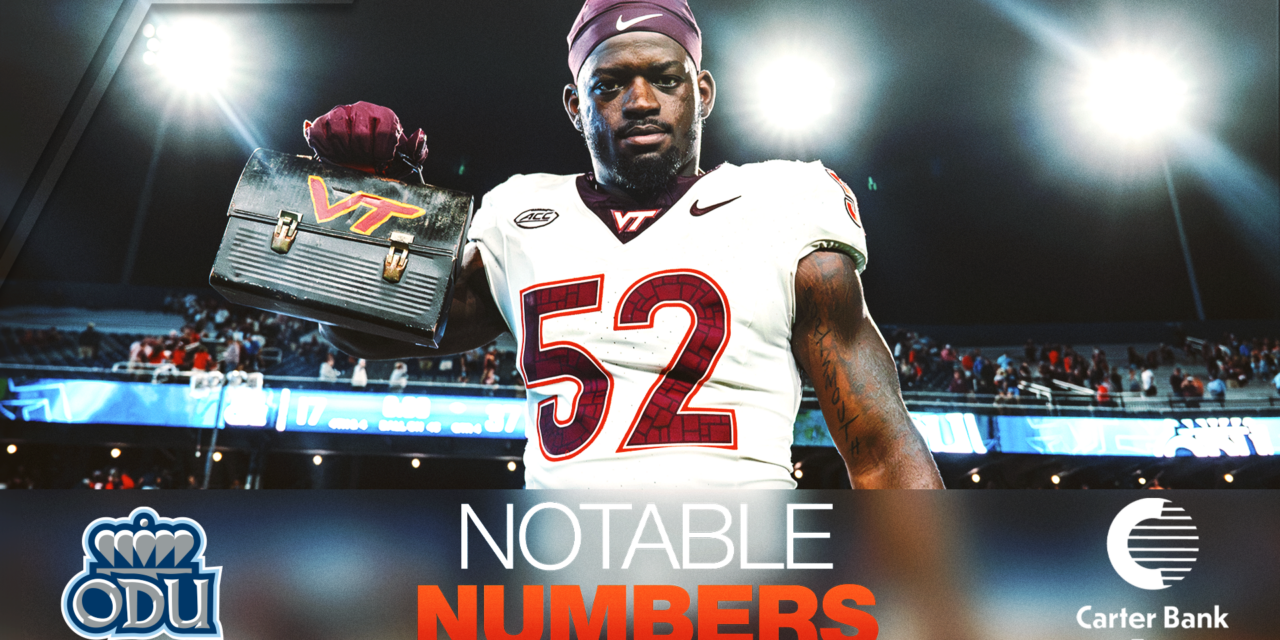 Notable Numbers: Virginia Tech vs. Old Dominion