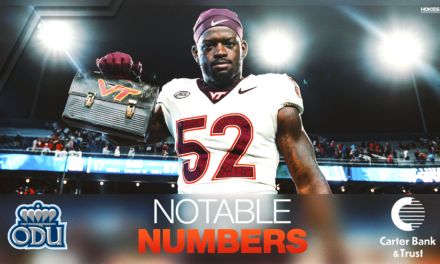 Notable Numbers: Virginia Tech vs. Old Dominion