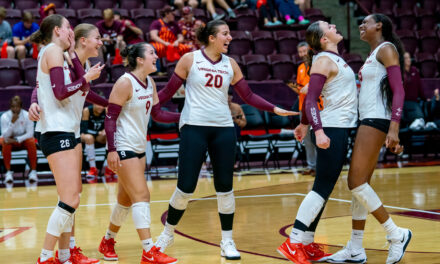 Four Hokies collect double-digit kills in victory over Chattanooga