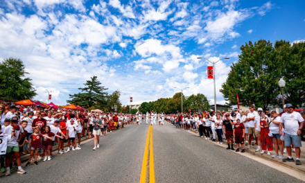 Hokie Village and Hokie Walk meets the White Effect