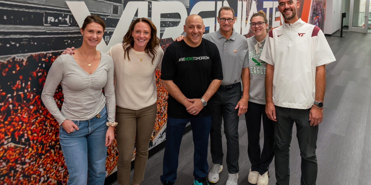 Virginia Tech Athletics welcomes Kevin Hines during Suicide Prevention Week