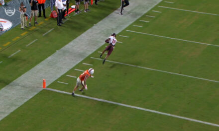 Interception by Mose Phillips (Miami)