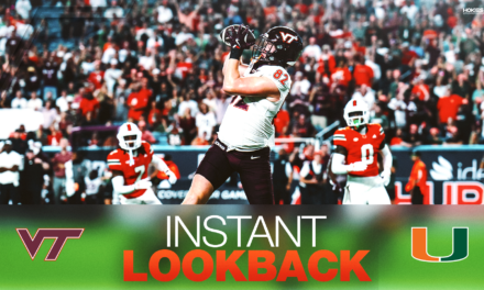 Instant Lookback: Virginia Tech vs. No. 7 Miami