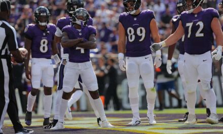 Zay Flowers Honors Jacoby Jones After His First Touchdown