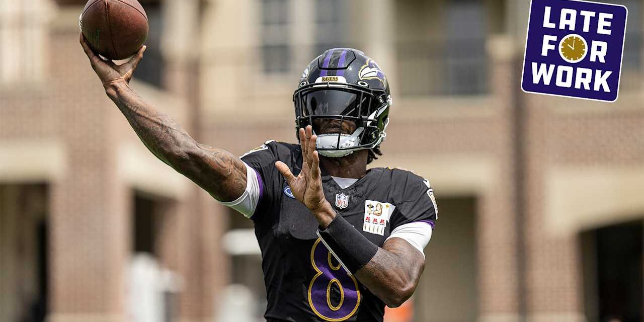 Late for Work: Lamar Jackson Shockingly Shut Out in 2024 MVP Predictions