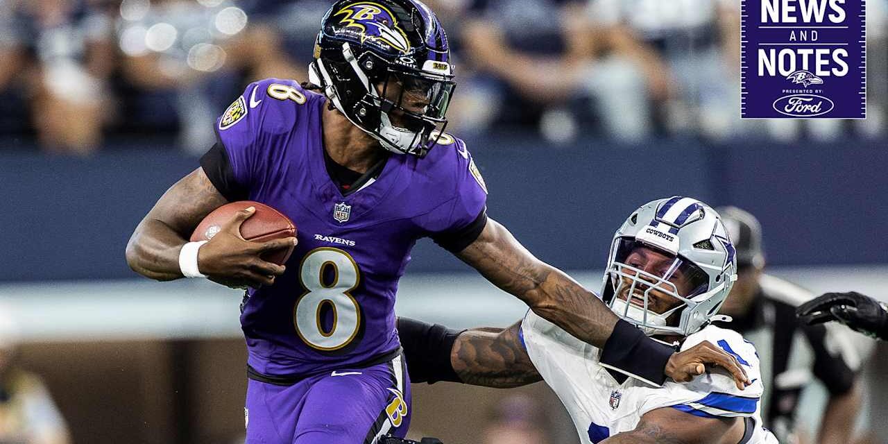 News & Notes: Lamar Jackson Is Frustrated By Ravens’ Fourth-Quarter Lapses