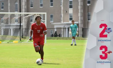 Yared Scores Twice as Hornets Fall to River Hawks 3-2