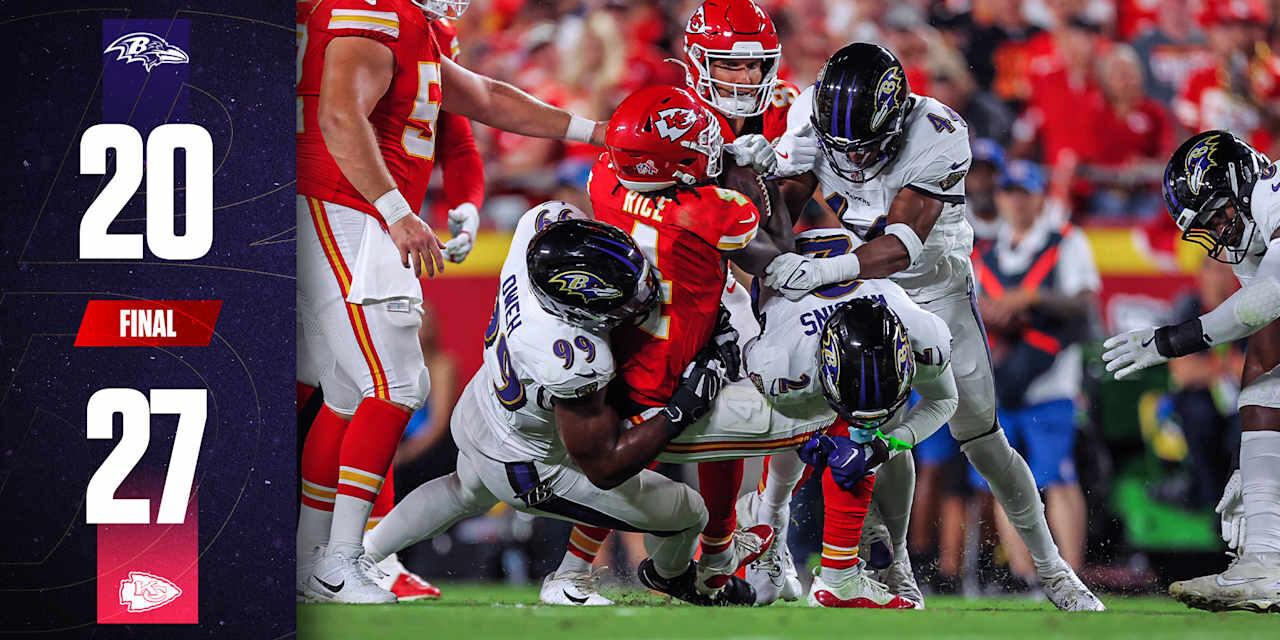 Game Recap: Ravens Fall to Chiefs in Season Opener