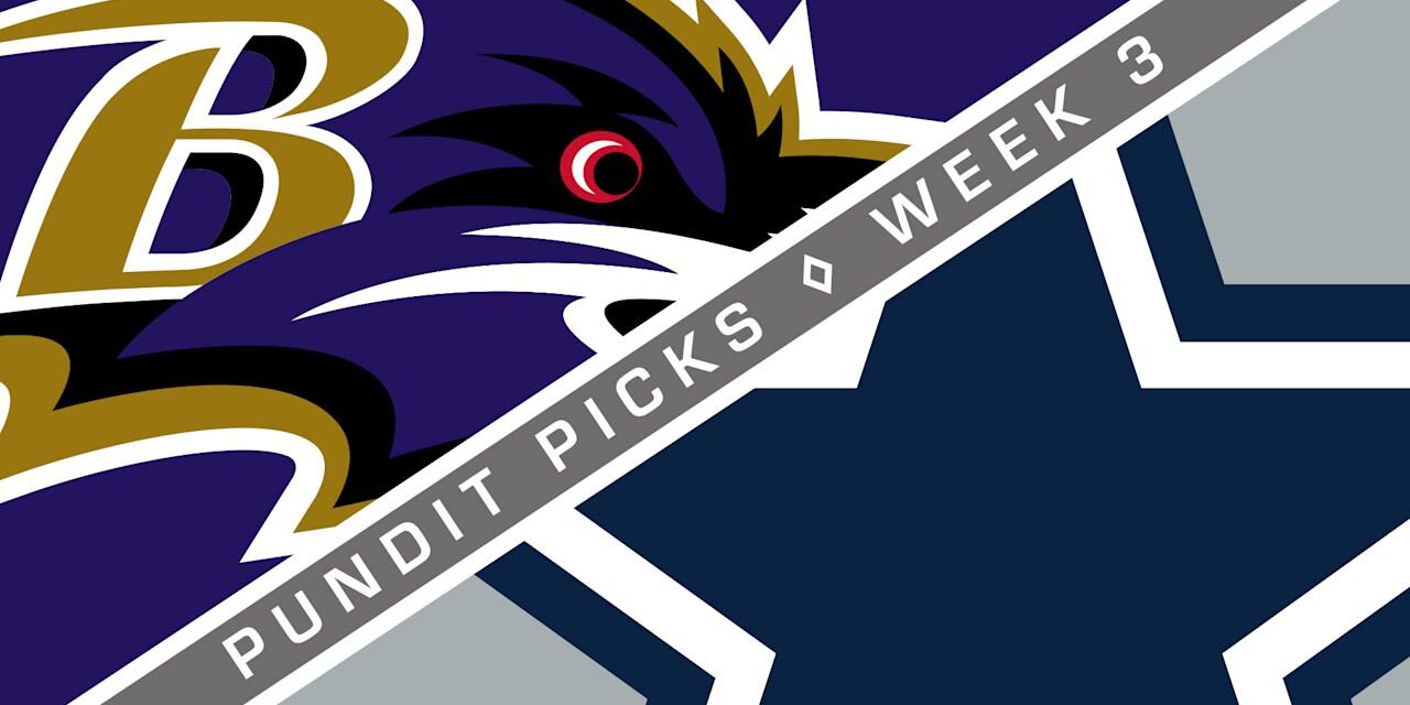 Pundit Picks: See Who Picked the Ravens to Beat Cowboys