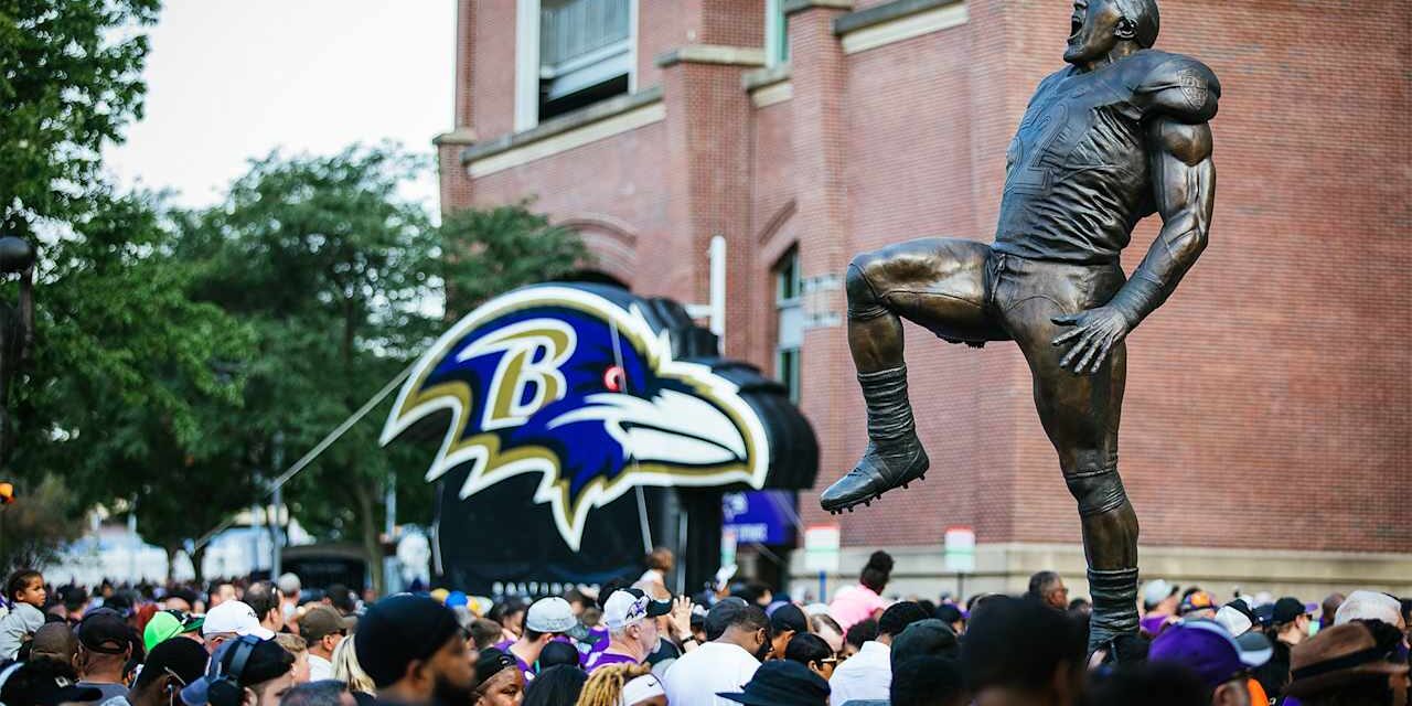 Johnny Unitas, Ray Lewis Statues Relocated at M&T Bank Stadium