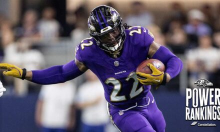 Power Rankings: Ravens Rise as High as No. 5 After First Win