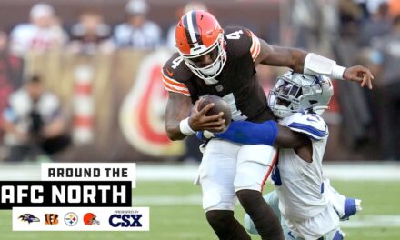 Around the AFC North: Deshaun Watson Struggles in Browns Season Opener