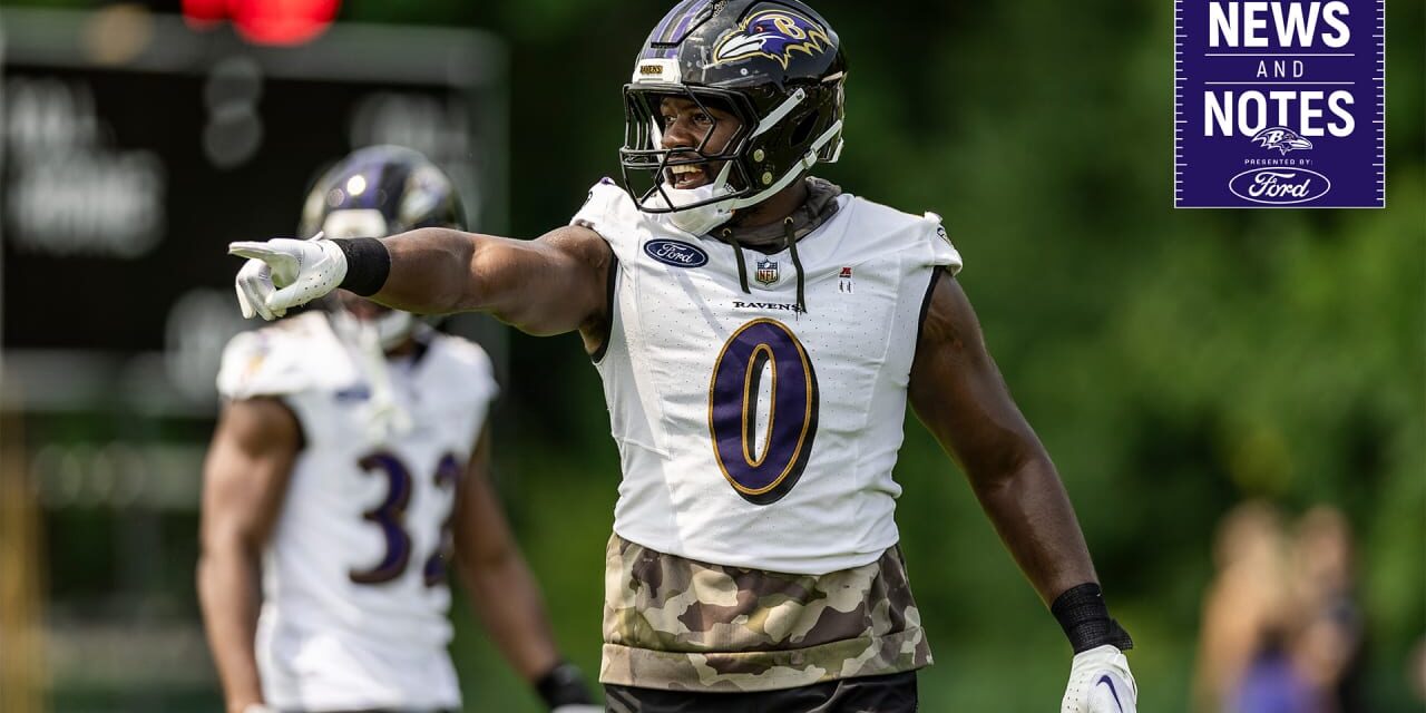 News & Notes: Ravens Reportedly Restructure Roquan Smith’s Contract