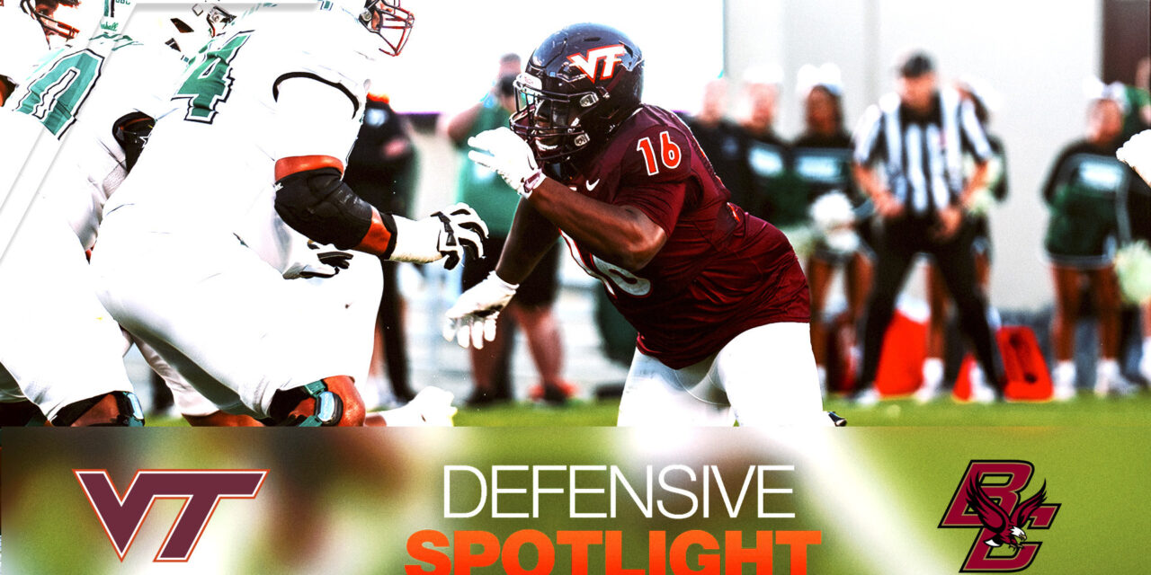 Defensive Spotlight: Aeneas Peebles