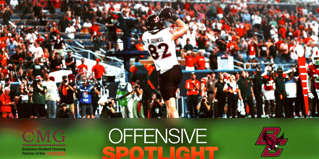 Offensive Spotlight: Benji Gosnell