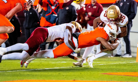 11-yd Rushing Touchdown by Kyron Drones (Boston College)