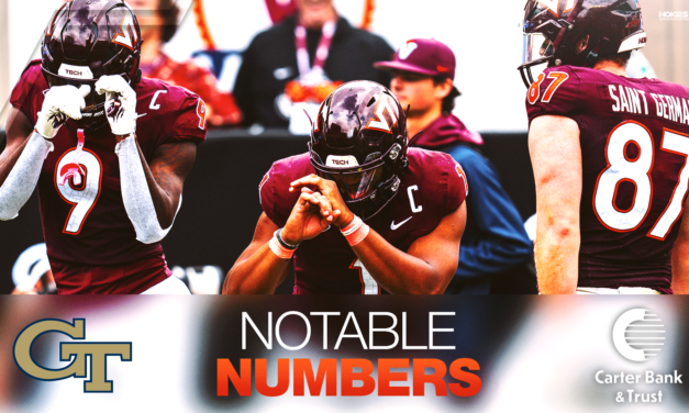 Notable Numbers: Virginia Tech vs. Georgia Tech