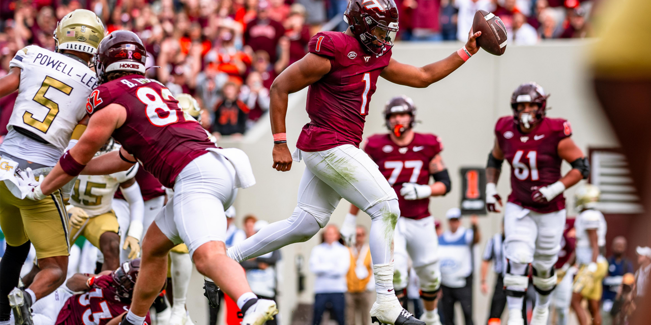 Kyron Drones Rushing Touchdown (Georgia Tech)