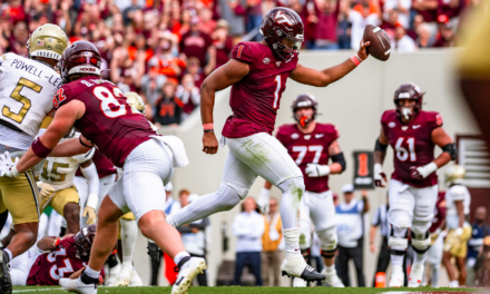 Kyron Drones Rushing Touchdown (Georgia Tech)