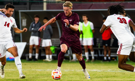 Virginia Tech draws Davidson, 2-2, in Tuesday night clash