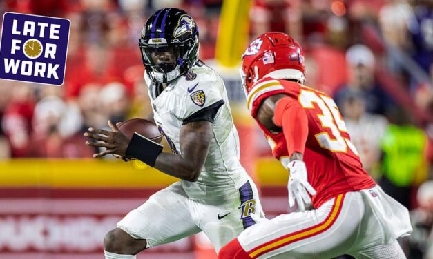 Late for Work: Pundits Say the Ravens Are ‘Unstoppable,’ Even for the Chiefs