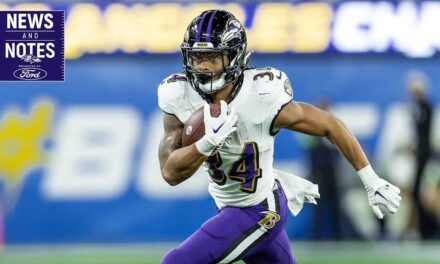 News & Notes: John Harbaugh Gives Update on Keaton Mitchell’s Return