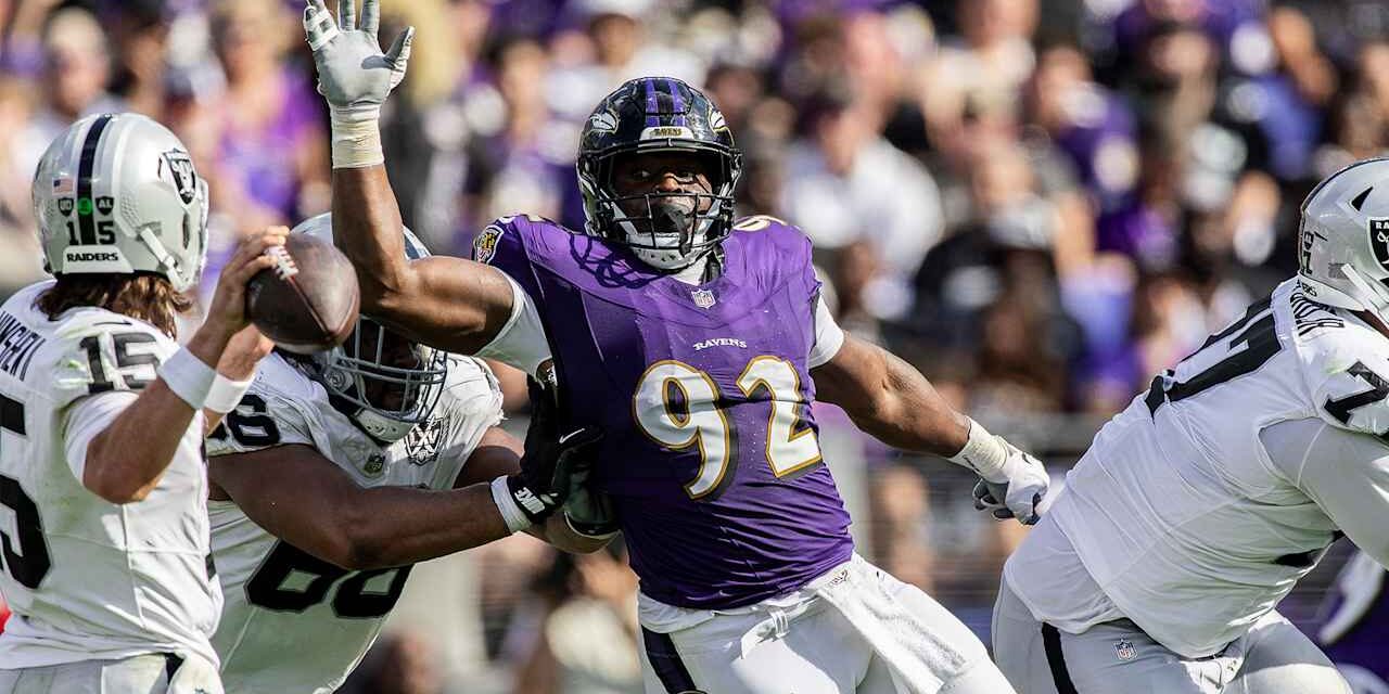 Nnamdi Madubuike Is Carrying a Heavy Load for Ravens