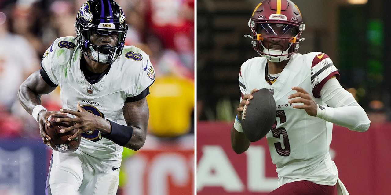 Lamar Jackson, Jayden Daniels Appreciate Each Other, But Stiff-Arm Comparisons