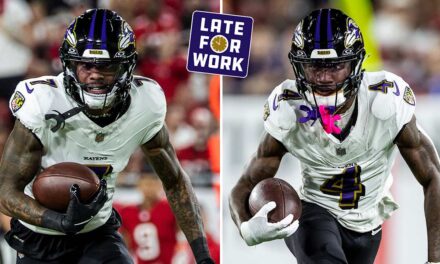 Late for Work: As Diontae Johnson Joins Ravens, Confidence in Zay Flowers, Rashod Bateman Remains 'Very High'