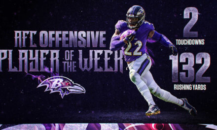 Derrick Henry Makes Ravens History Winning Weekly Award