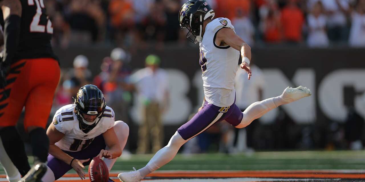 Justin Tucker Shows Why He’s Still the GOAT