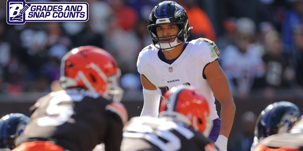 Kyle Hamilton Gets Ravens' Highest Grade vs. Browns