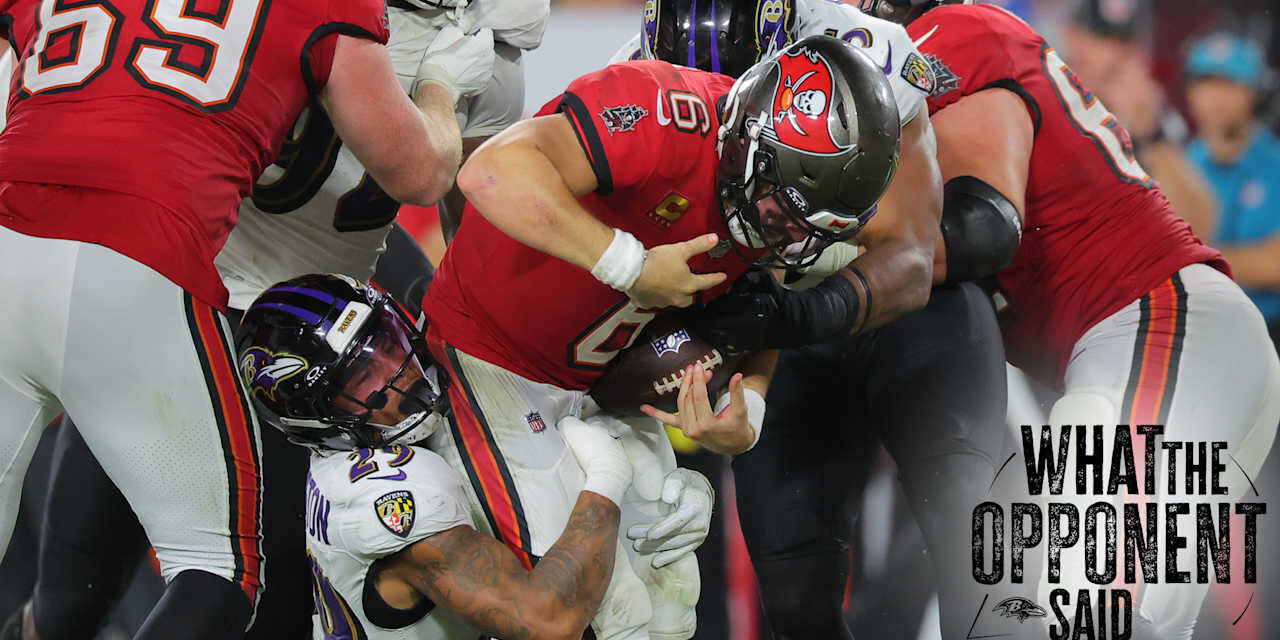 What the Buccaneers Said After Falling to the Ravens