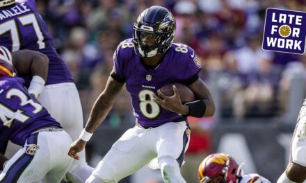 Late for Work: Ravens Have the NFL’s Most ‘Dangerous’ Offense