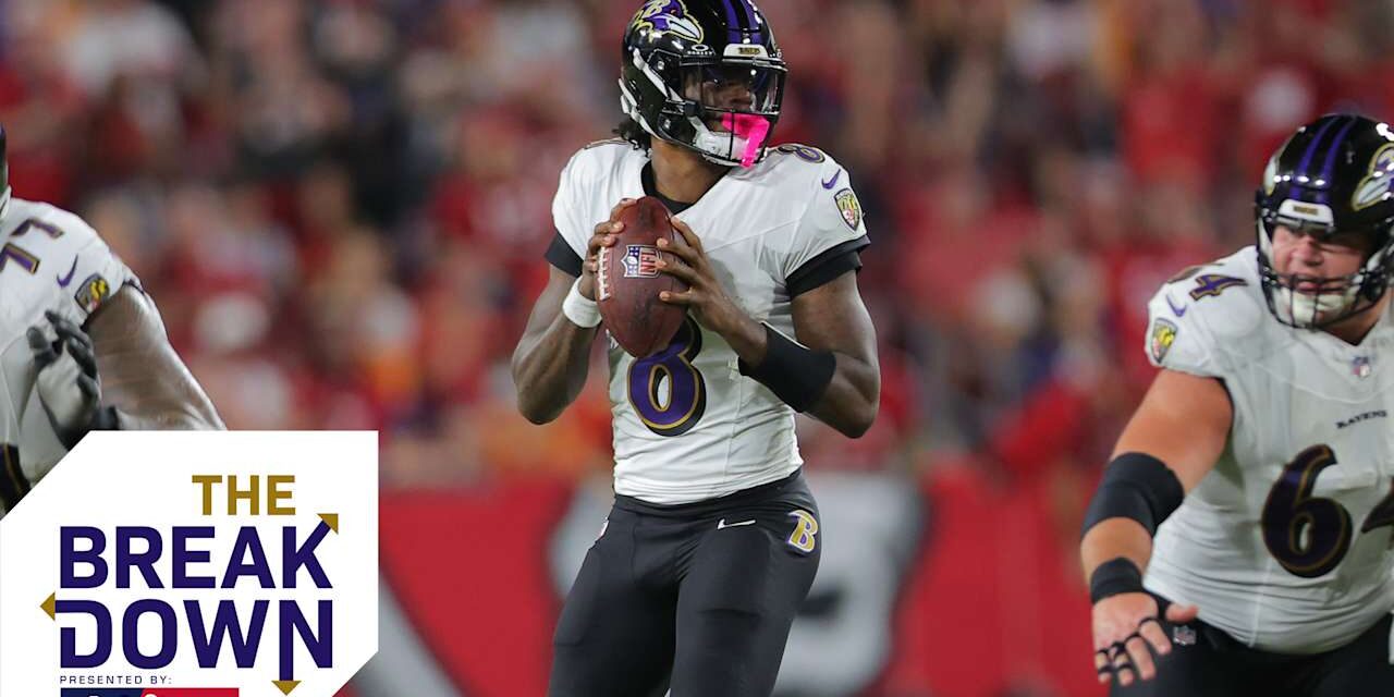 The Breakdown: Brown's Five Thoughts on Ravens' 'Monday Night Football' Rout in Tampa Bay